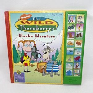 The Wild Thornberrys (Play-a-Sound) Vintage 2001 Sound Book Nickelodeon Working